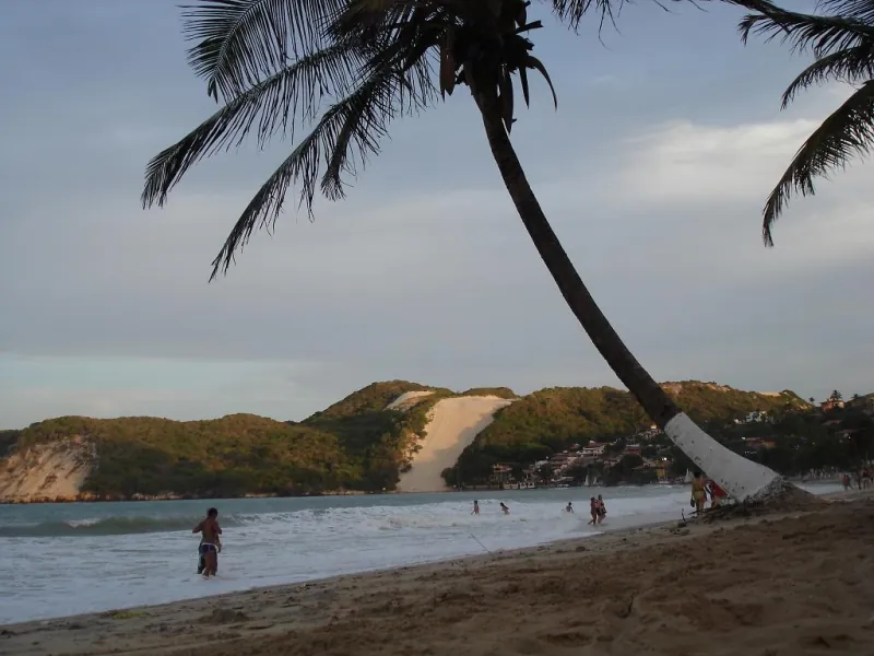 Praia de Ponta Negra, em Natal